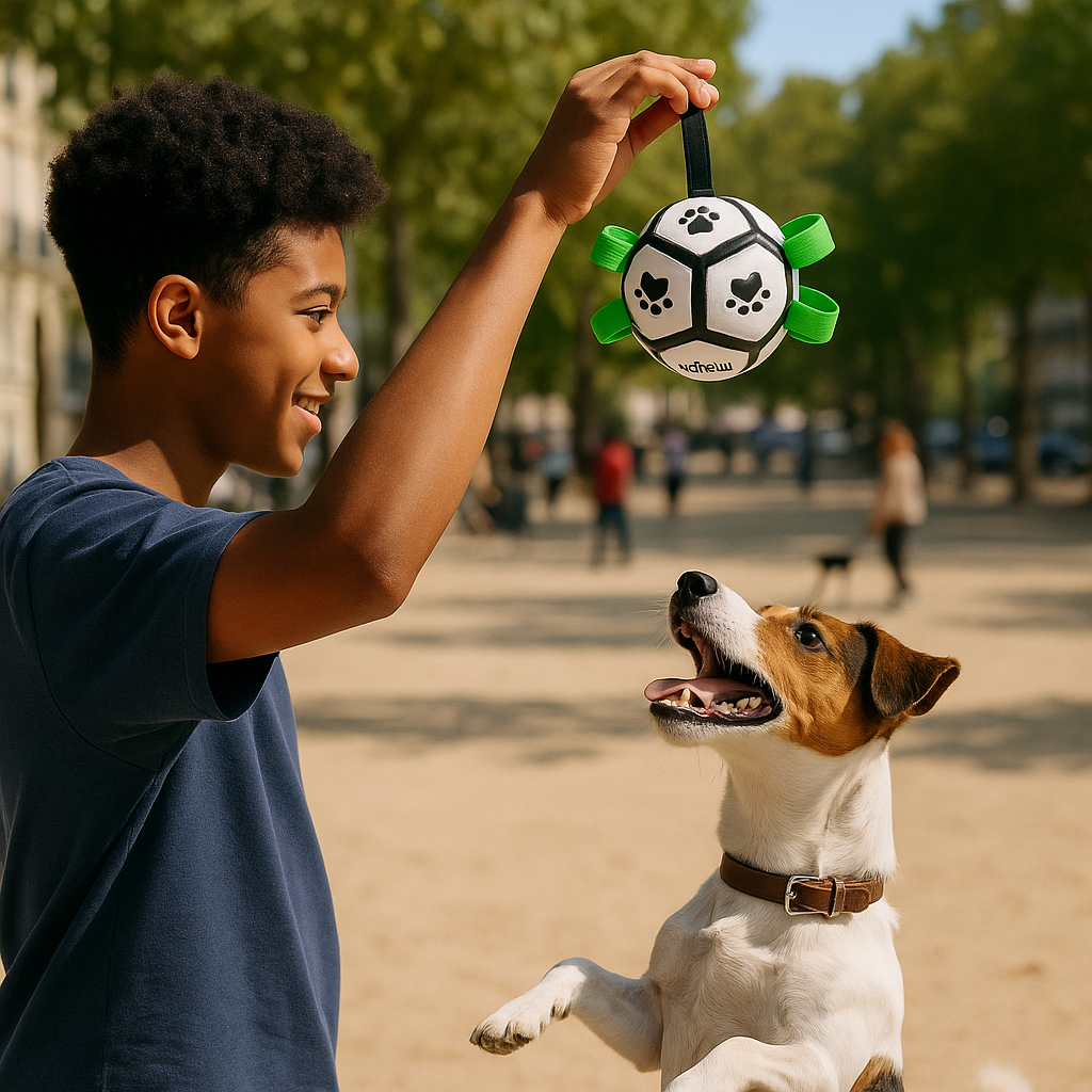 Ballon interactif WOOFBALL