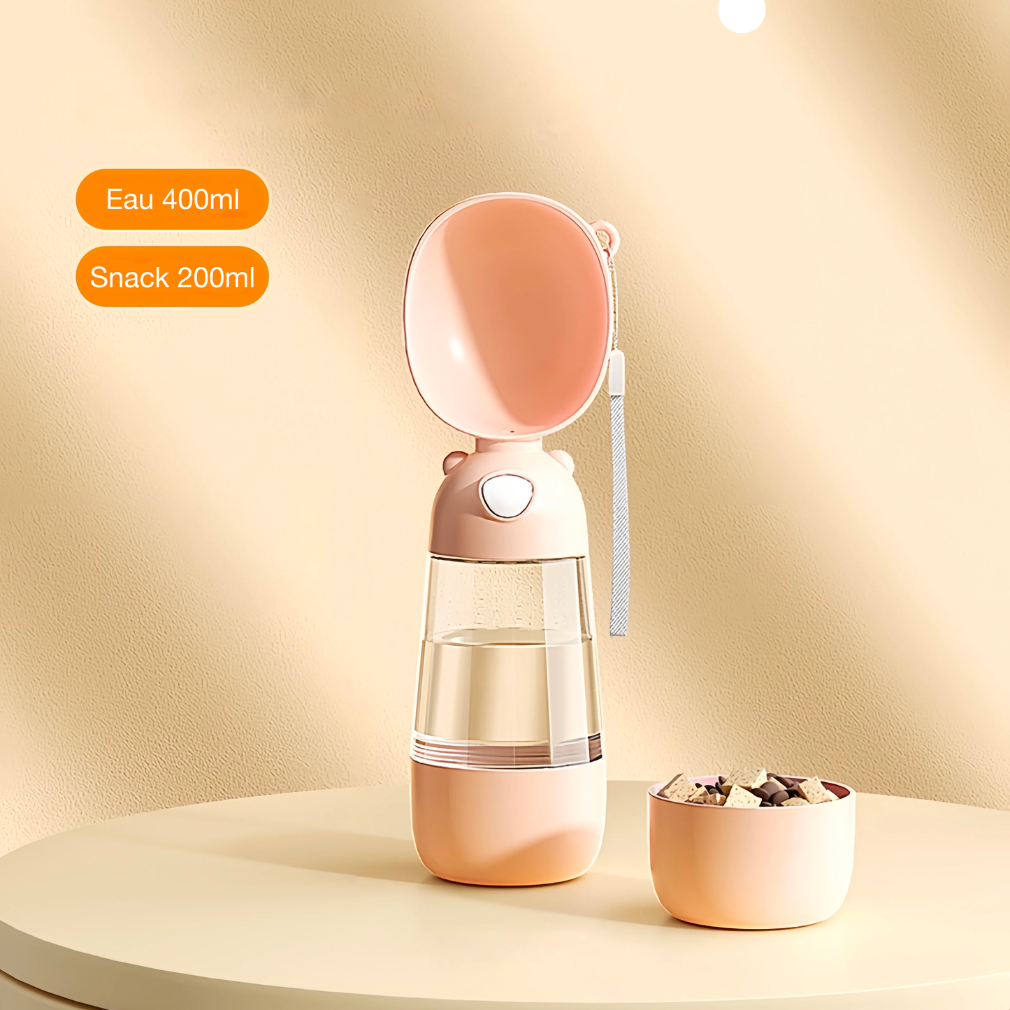 Gourde + Gamelle portable 2EN1